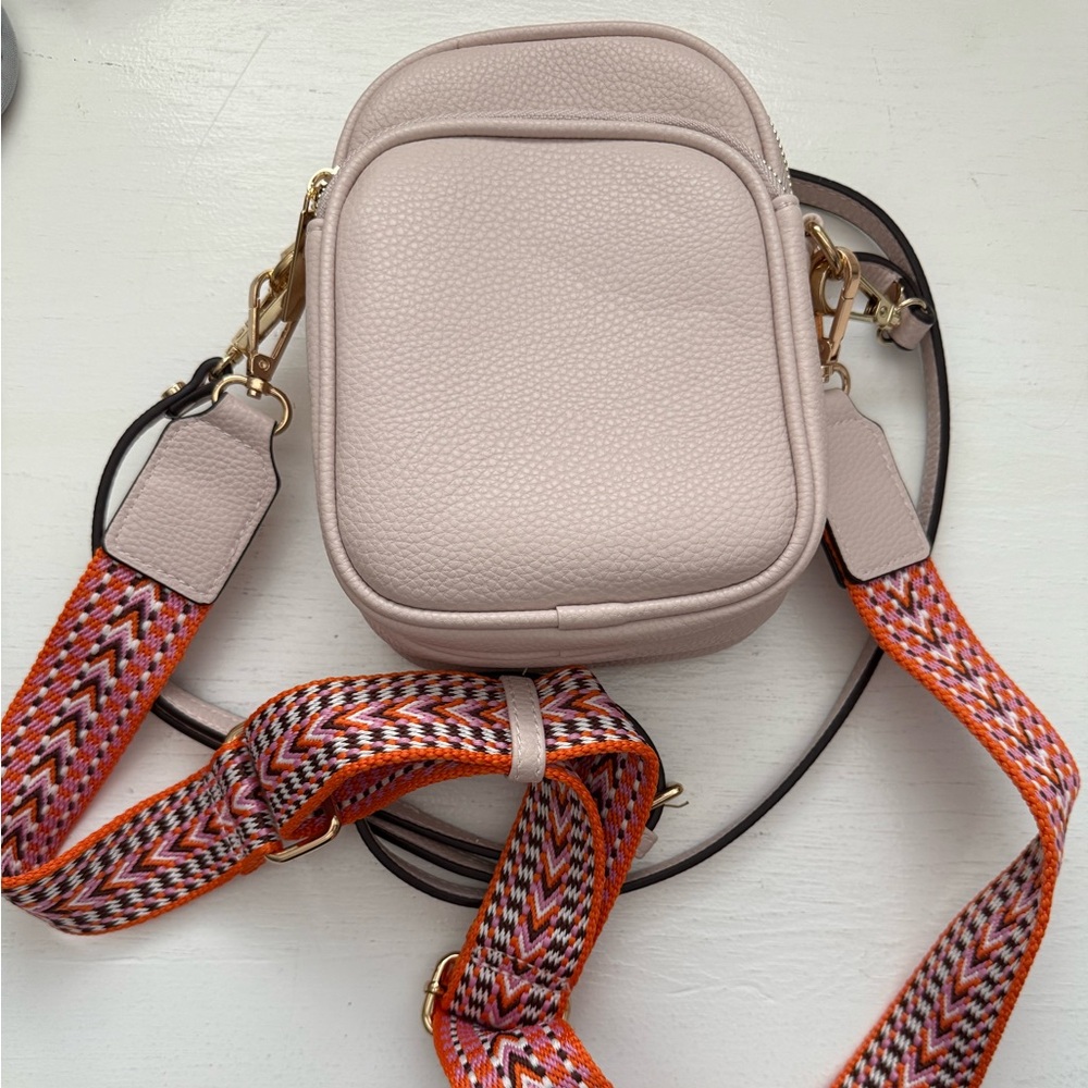 MALI + LILI JOSEPHINE CROSSBODY, LIGHT PINK
